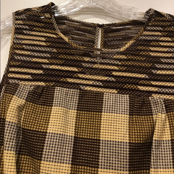 Fossil Madeline Fit & Flare Plaid Dress - Picture 8 of 13